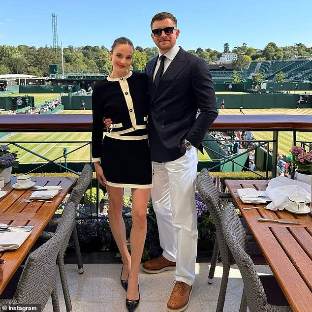 A source close to Adam's working-class family said the apparent snub happened after the swimmer had distanced himself from her after being seduced by the fame of the Ramsays