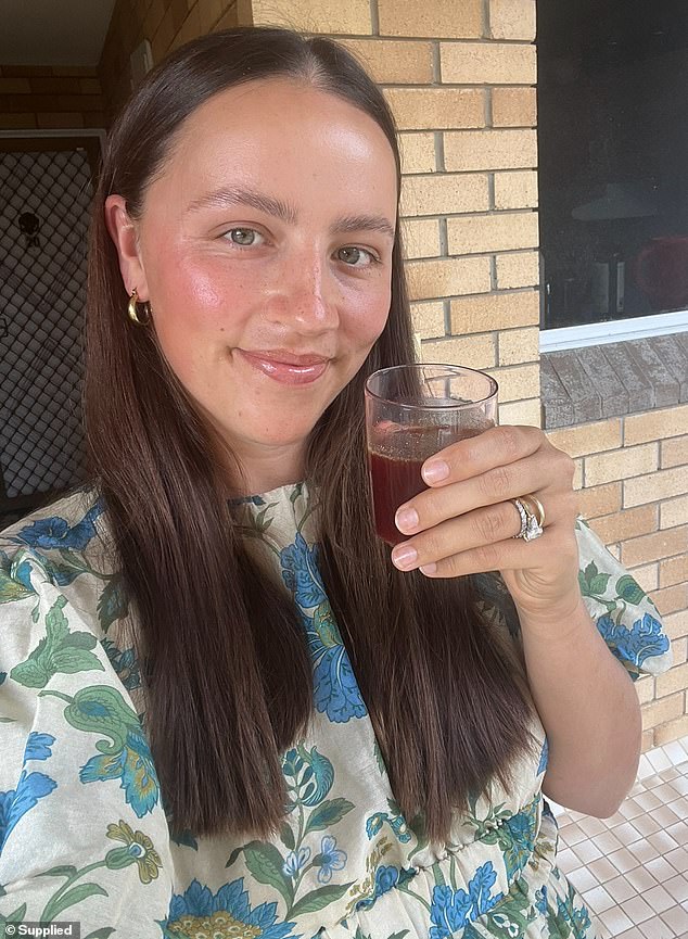 'I used to describe it as though it felt like someone was inside my body clawing downwards. It was 11-out-of-10 pain,' Adelaide Poschelk told Daily Mail