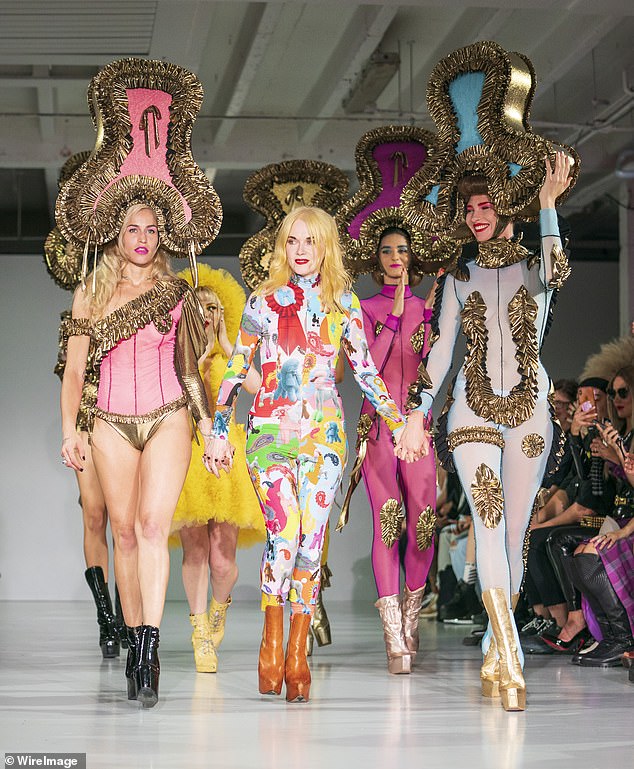 She went on to dress music icons including Debbie Harry of Blondie, Siouxsie Sioux, Grace Jones and Bjork and created some of the most memorable stage outfits worn by Rihanna