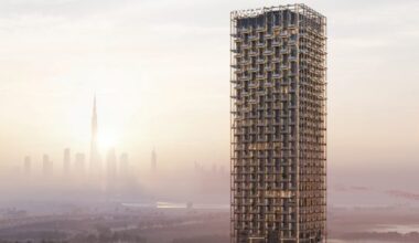 Zaha Hadid Architects unveils modular 42-storey Dubai tower with exoskeleton
