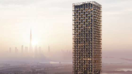 Zaha Hadid Architects unveils modular 42-storey Dubai tower with exoskeleton