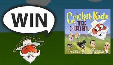 Win a Copy of Cricket Kidz and the Magic Cricket Ball by Ben Rispin