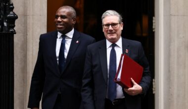 David Lammy accused of 'rank incompetence' by cabinet ministers over prisoner debacle