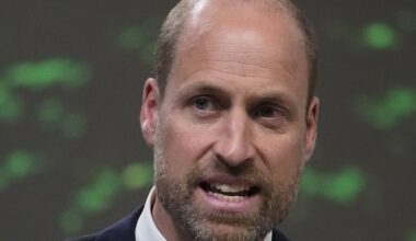 Prince William absent from Royal Family lineup at Festival of Remembrance