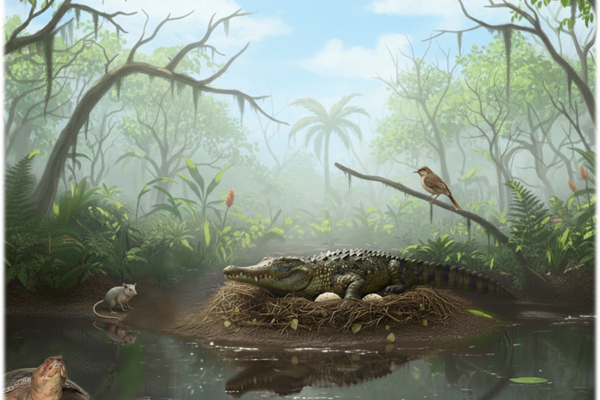 Scientists discover ‘bizarre’ Australian crocodile species that jumped from trees to hunt millions of years ago
