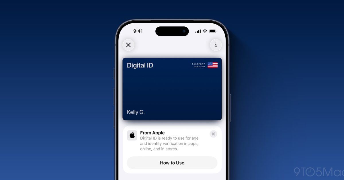 Apple launches Digital ID feature in Wallet using your passport