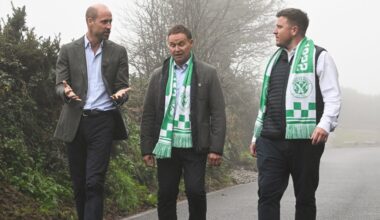 Prince William opens new road after rescuing team from ‘pothole nightmare’