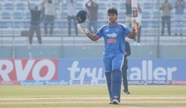 Vaibhav Suryavanshi celebrates rapid India A hundred