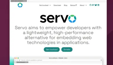 Servo 0.0.2 on Linux
