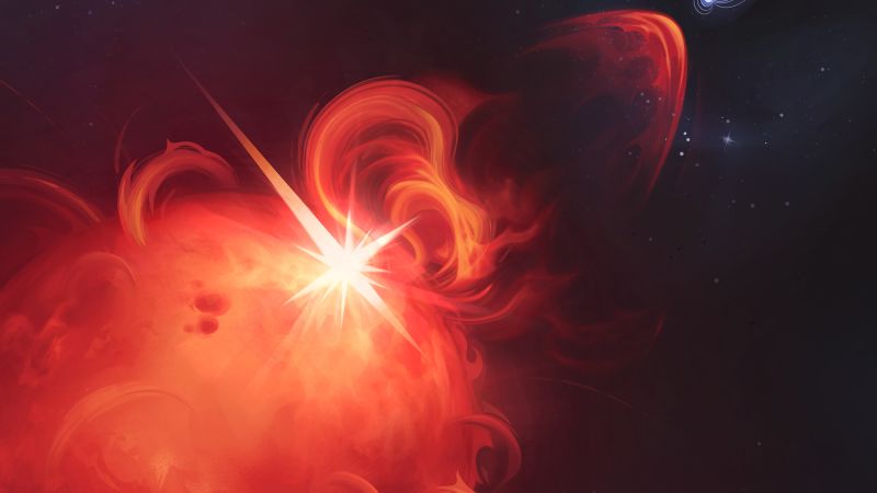 Stellar explosion was so powerful it could destroy a planet’s atmosphere