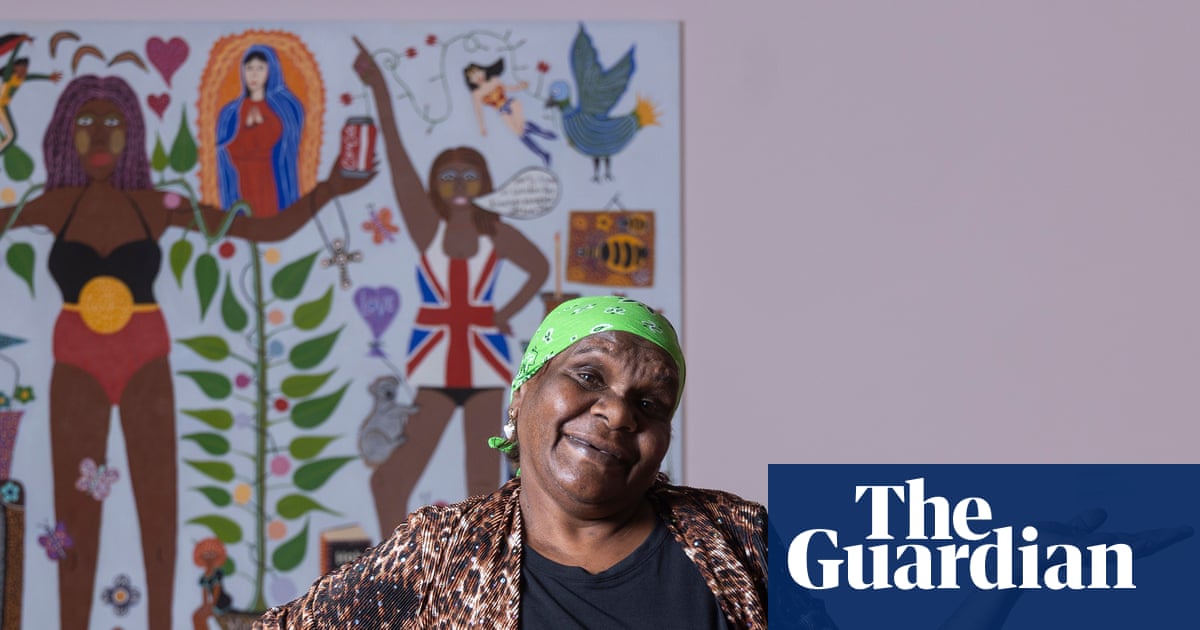 The joyful world of Kaylene Whiskey: the Indigenous artist pulling Dolly Parton and Wonder Woman into the outback | Indigenous art