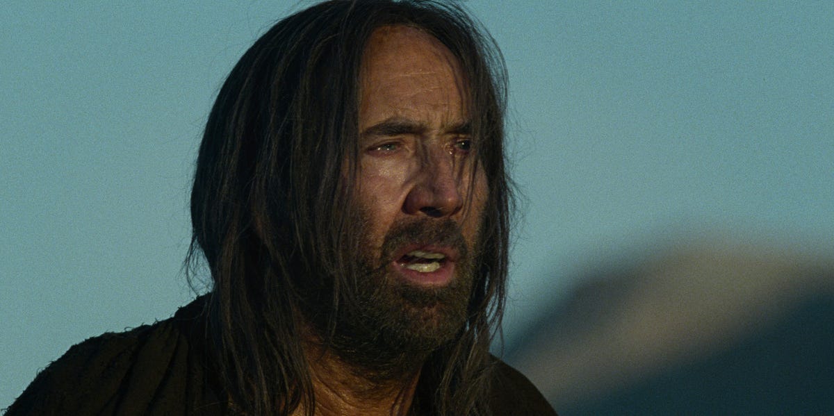 Nicolas Cage's 'Jesus horror' movie branded "tedious" and "shockingly boring" as first reviews land