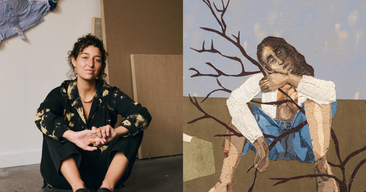 Rising Textile Artist Julia Gutman Sews Friendship and Loss Into Her Plush Portraits