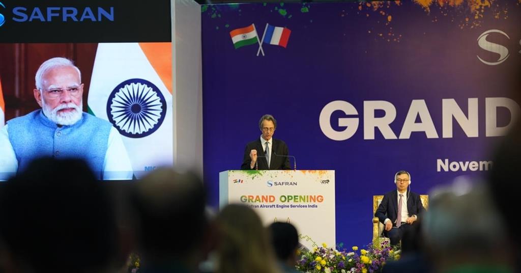 Safran Leap M88 MRO facilities India Hyderabad Modi €240 million investment