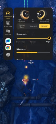 Ultra Game mode overlay - Iqoo 15 review