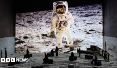 The iconic shot of Apollo 11 astronaut Buzz Aldrin on the Sea of Tranquility in the 1970 moonlanding.