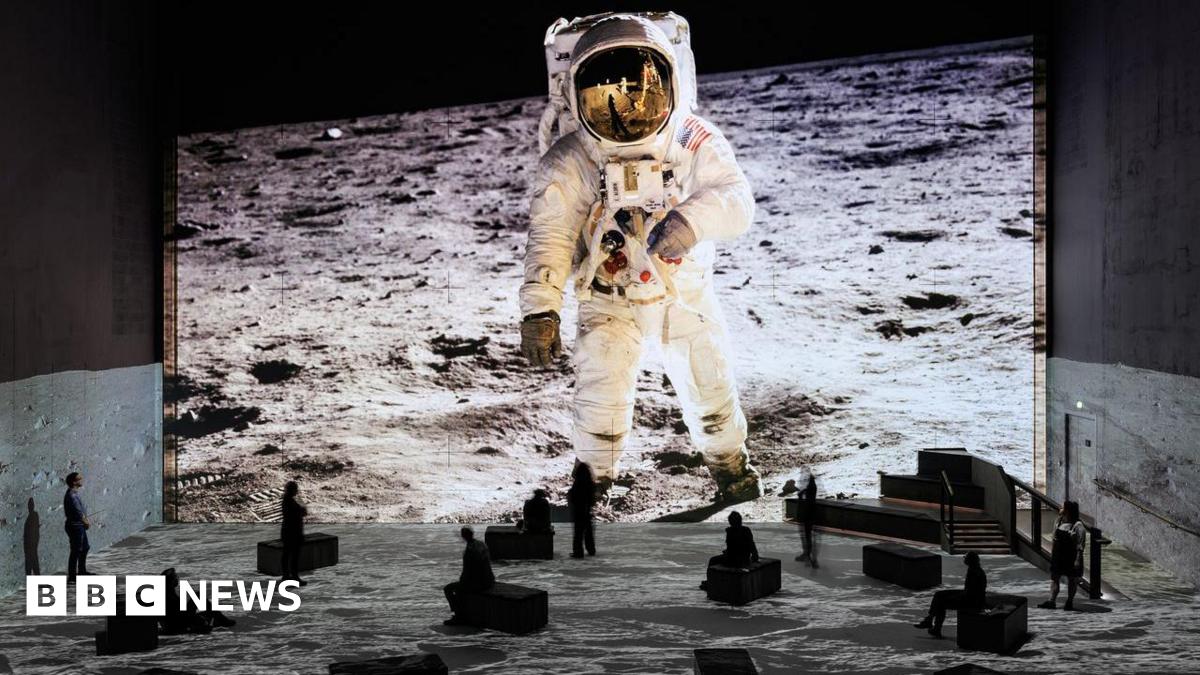 The iconic shot of Apollo 11 astronaut Buzz Aldrin on the Sea of Tranquility in the 1970 moonlanding.