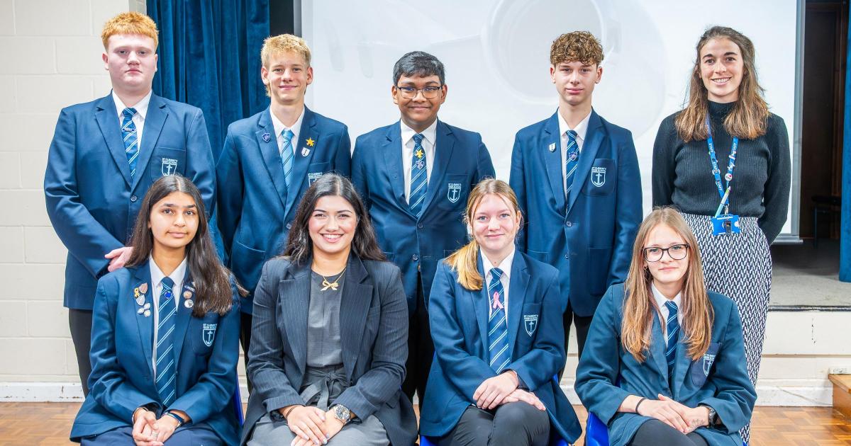 Rocket scientist Maleha Khan inspires St Clement's students
