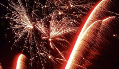 Spectacular fireworks photo is our camera club winner