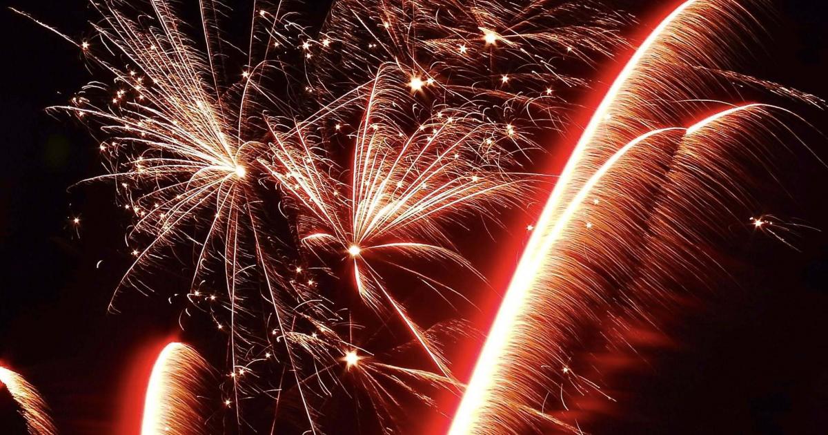 Spectacular fireworks photo is our camera club winner