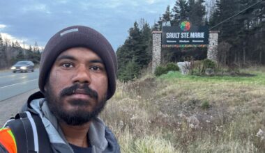 B.C. man walking across Canada is healing himself with every step