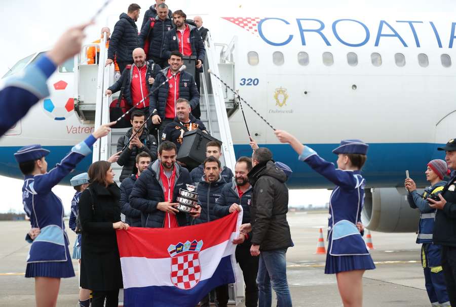 Croatia and Cilic won the Davis Cup in 2018