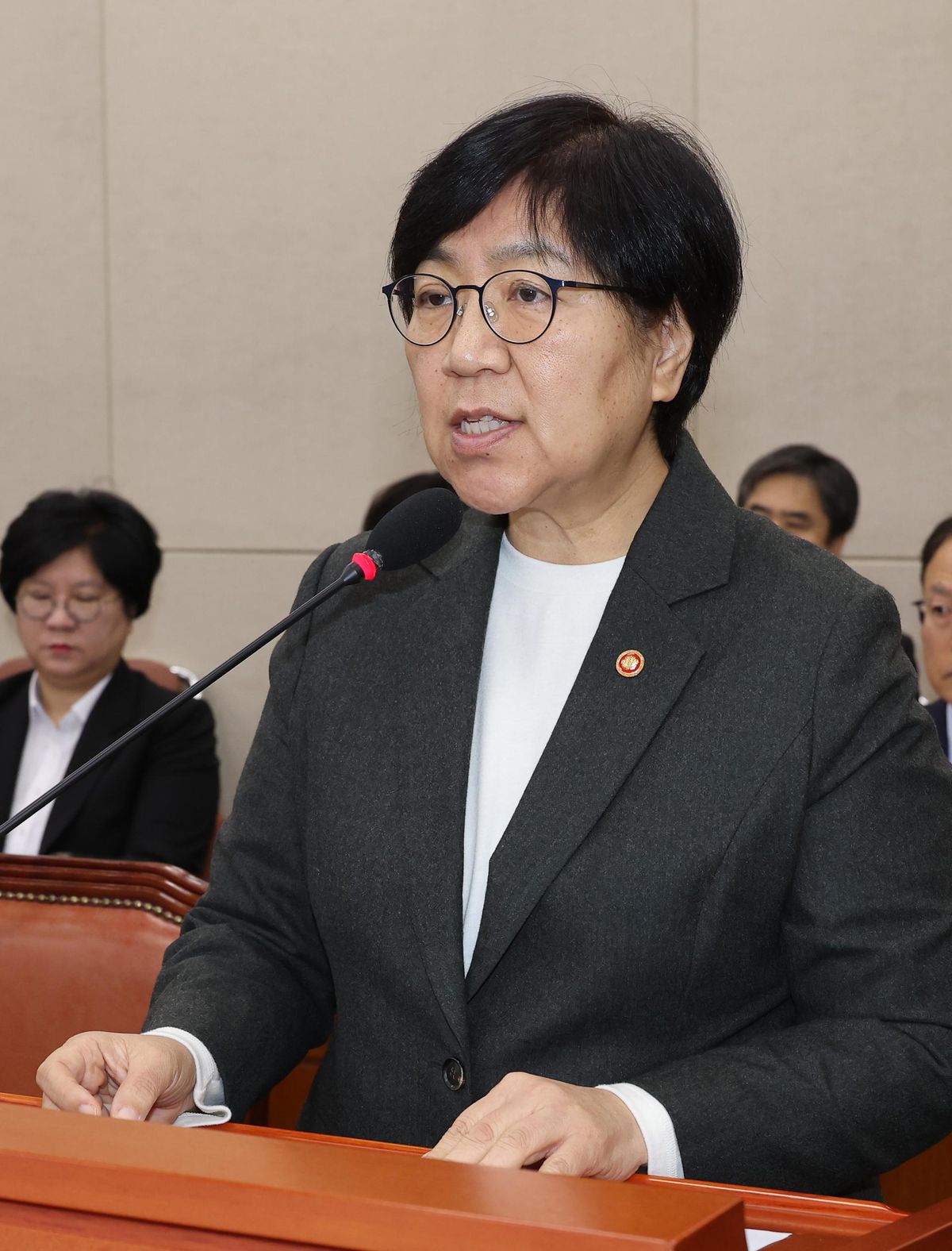 Minister of Health and Welfare Jeong Eun-kyeong / Yonhap