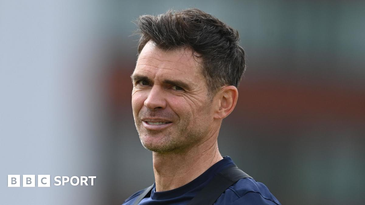 James Anderson smiles