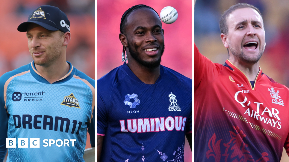 Liam Livingstone plays a shot while playing for Royal Challengers Bengaluru in the Indian Premier League