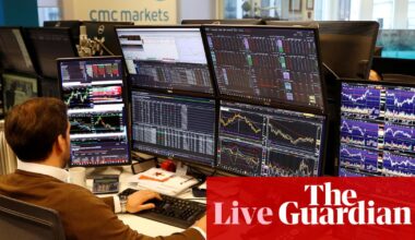 UK gets record demand at government debt auction; FTSE 100 index sets new closing high – as it happened | Business