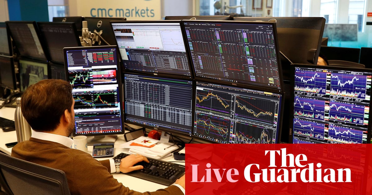 UK gets record demand at government debt auction; FTSE 100 index sets new closing high – as it happened | Business