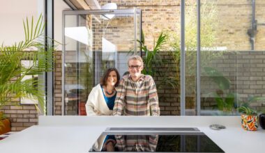 We didn’t fill in our side return — we made it into a courtyard