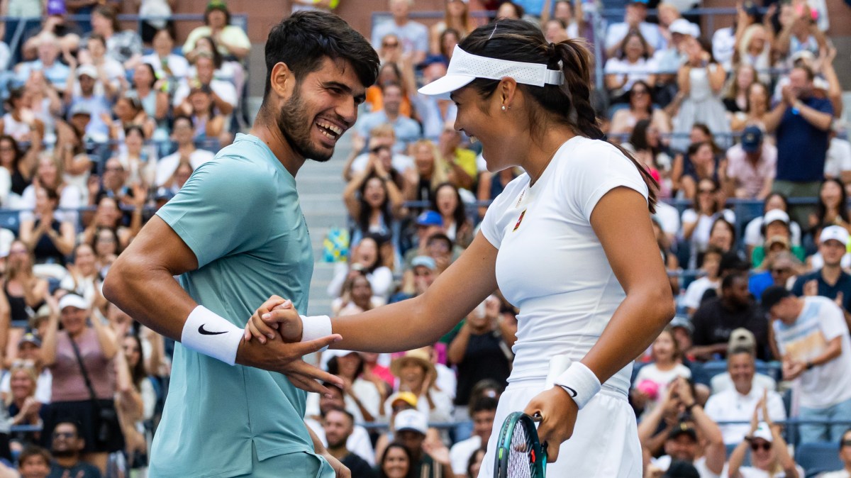 Injured Emma Raducanu misses out on US reunion with Carlos Alcaraz