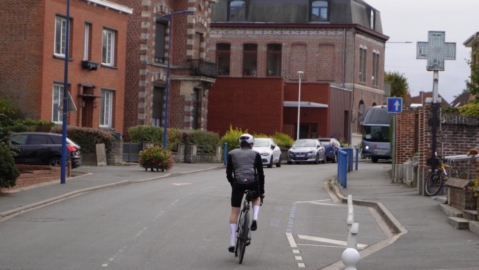 Liam rides through France