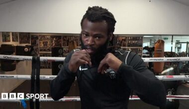 Frazer Clarke faces off with Jeamie TKV