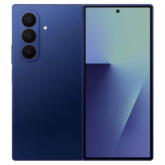 Samsung Galaxy Z Fold 7 in blue