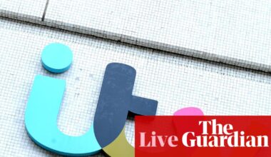 ITV shares surge as it holds talks to sell broadcast operations to Sky; world food prices fall – business live | Business