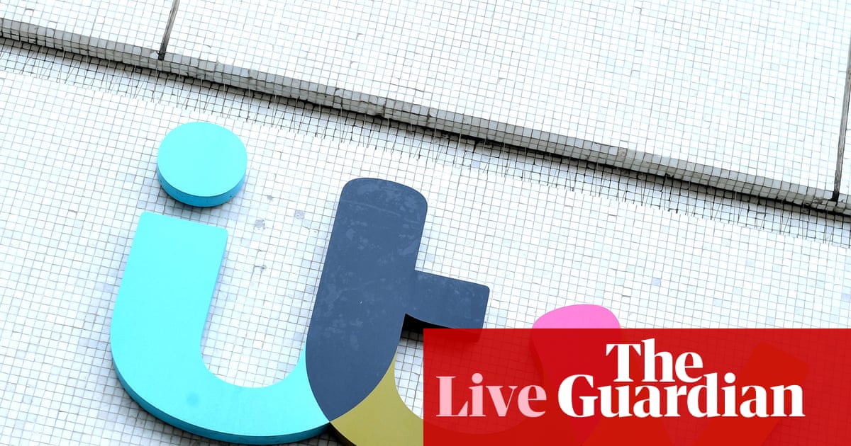 ITV shares surge as it holds talks to sell broadcast operations to Sky; world food prices fall – business live | Business