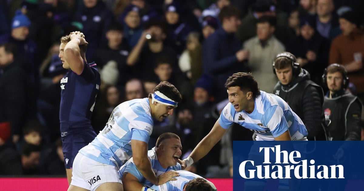 Santi Carreras orchestrates stunning Argentina comeback against Scotland | Autumn Nations Series