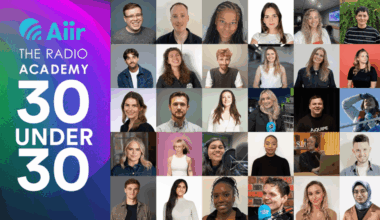 Rising stars revealed in Aiir Radio Academy 30 Under 30 – RadioToday