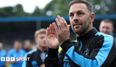 Luke Gale after a Wakefield Trinity match in 2024