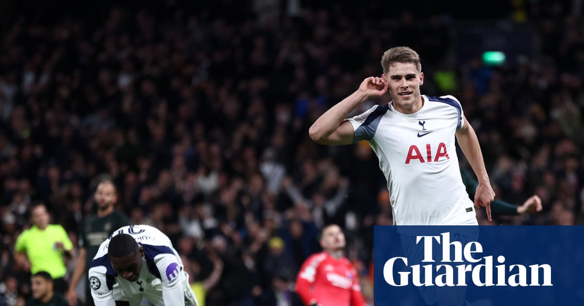 Van de Ven stunner inspires 10-man Spurs to emphatic win over Copenhagen | Champions League