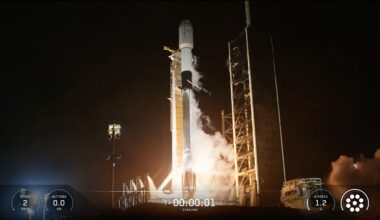SpaceX launches the 100th mission of the year from Florida's Space Coast