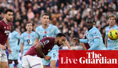Everton v Fulham, West Ham v Burnley, and more: football clockwatch – live | Soccer