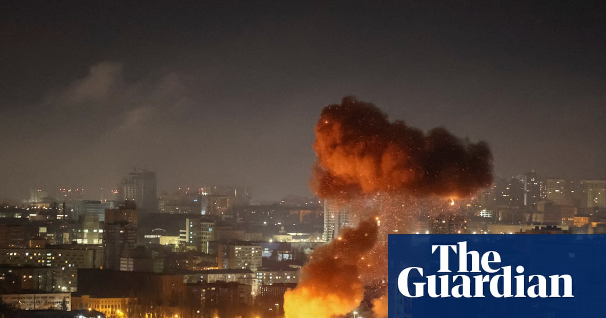 Russia attacks ‘every district’ of Kyiv, sparking fires across Ukrainian capital | Ukraine