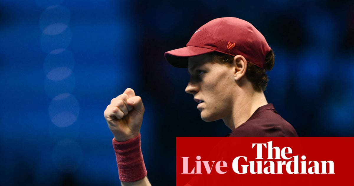 ATP Finals tennis: Carlos Alcaraz v Jannik Sinner in the final – live | ATP Finals