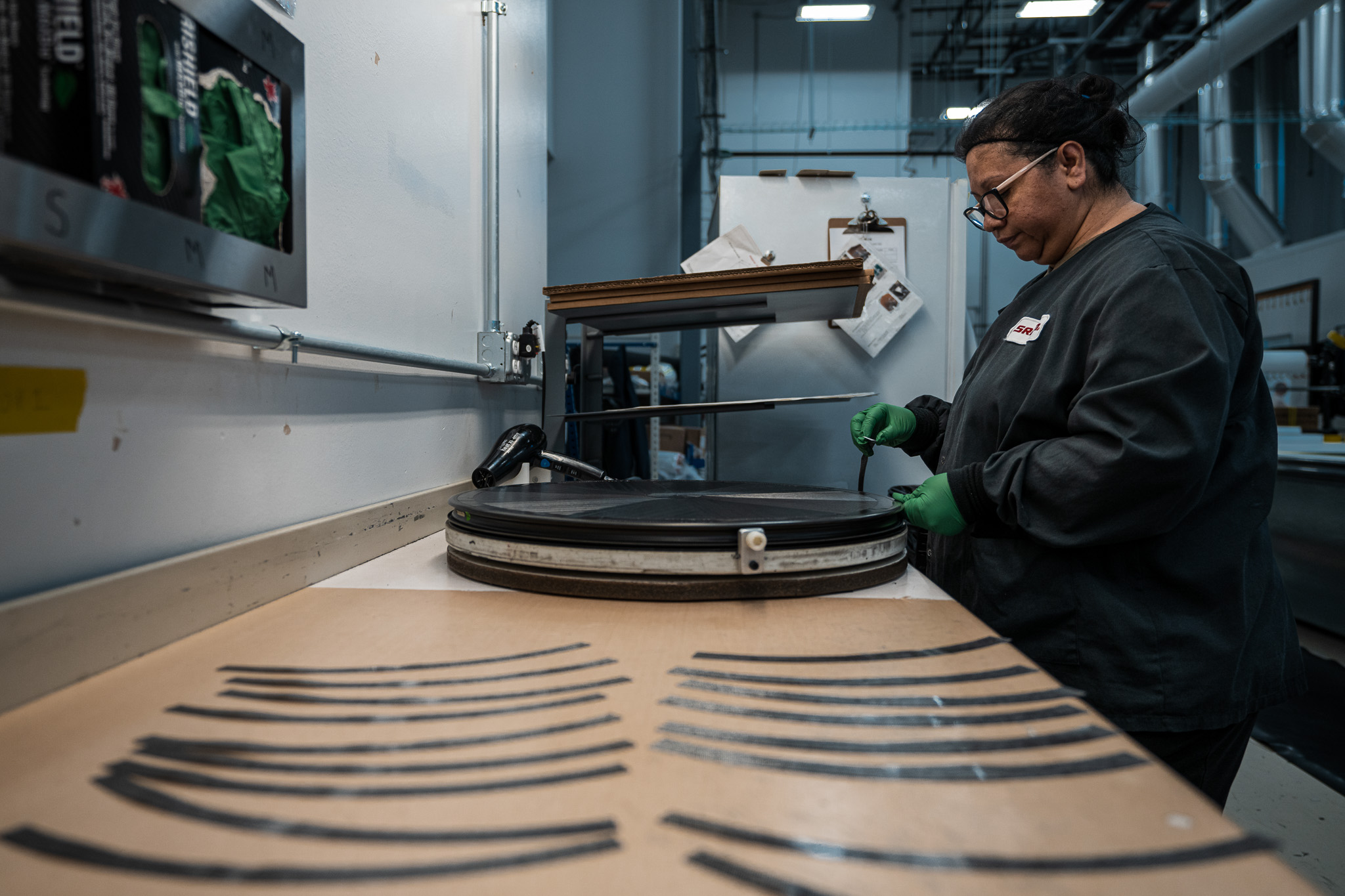 Images of Zipp's manufacturing facility in Indianapolis