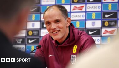 England news conference: Tuchel and Kane speak before Albania