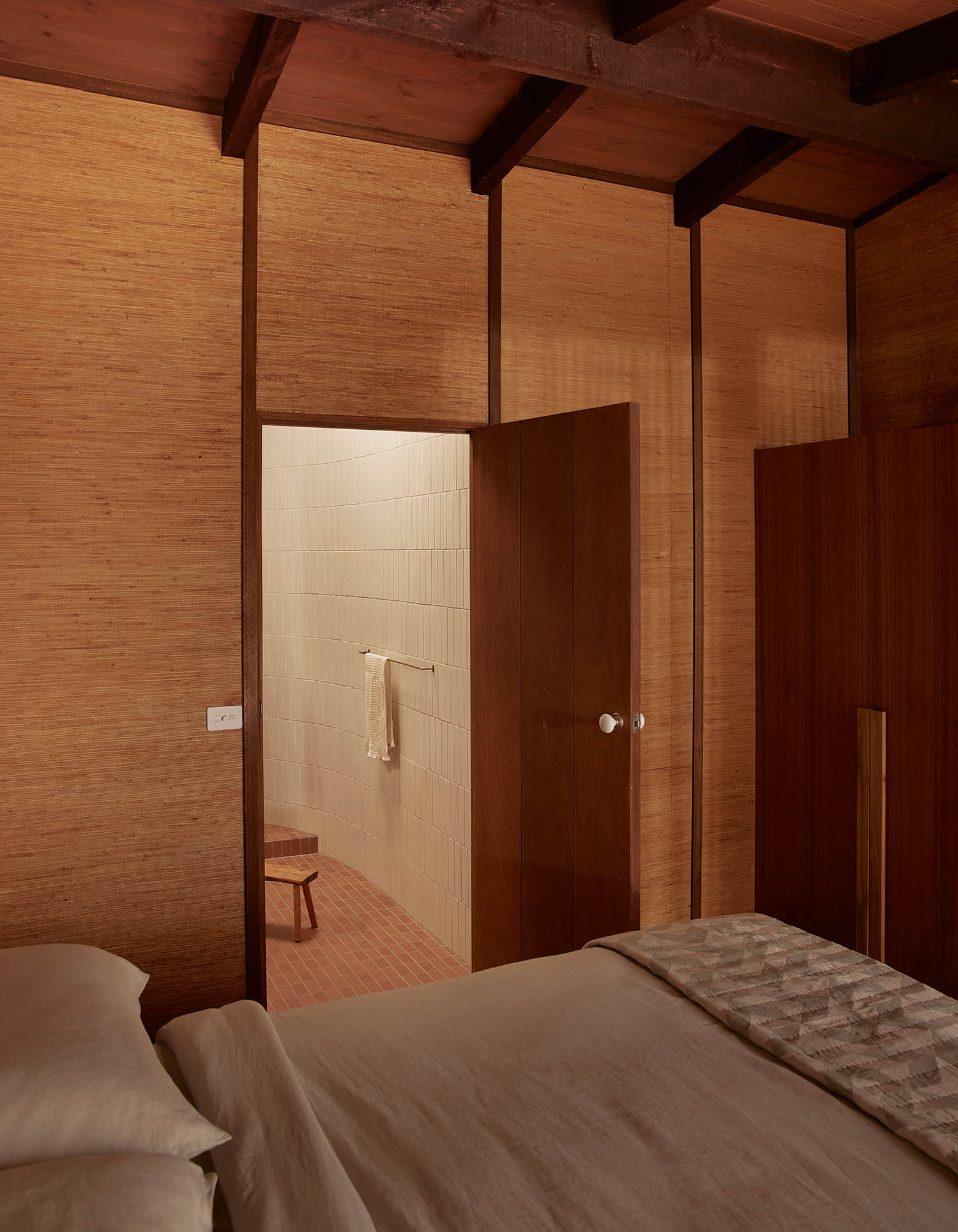 Only connect: the bedroom and bathroom