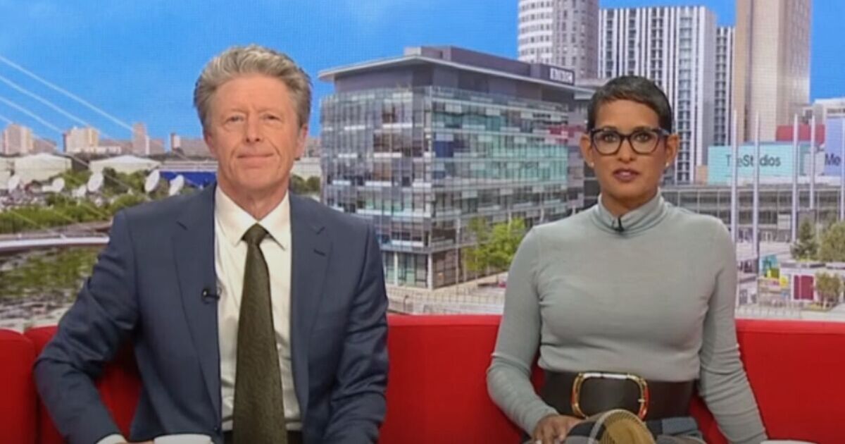 BBC Breakfast's Charlie Stayt interrupts show to issue warning | TV & Radio | Showbiz & TV